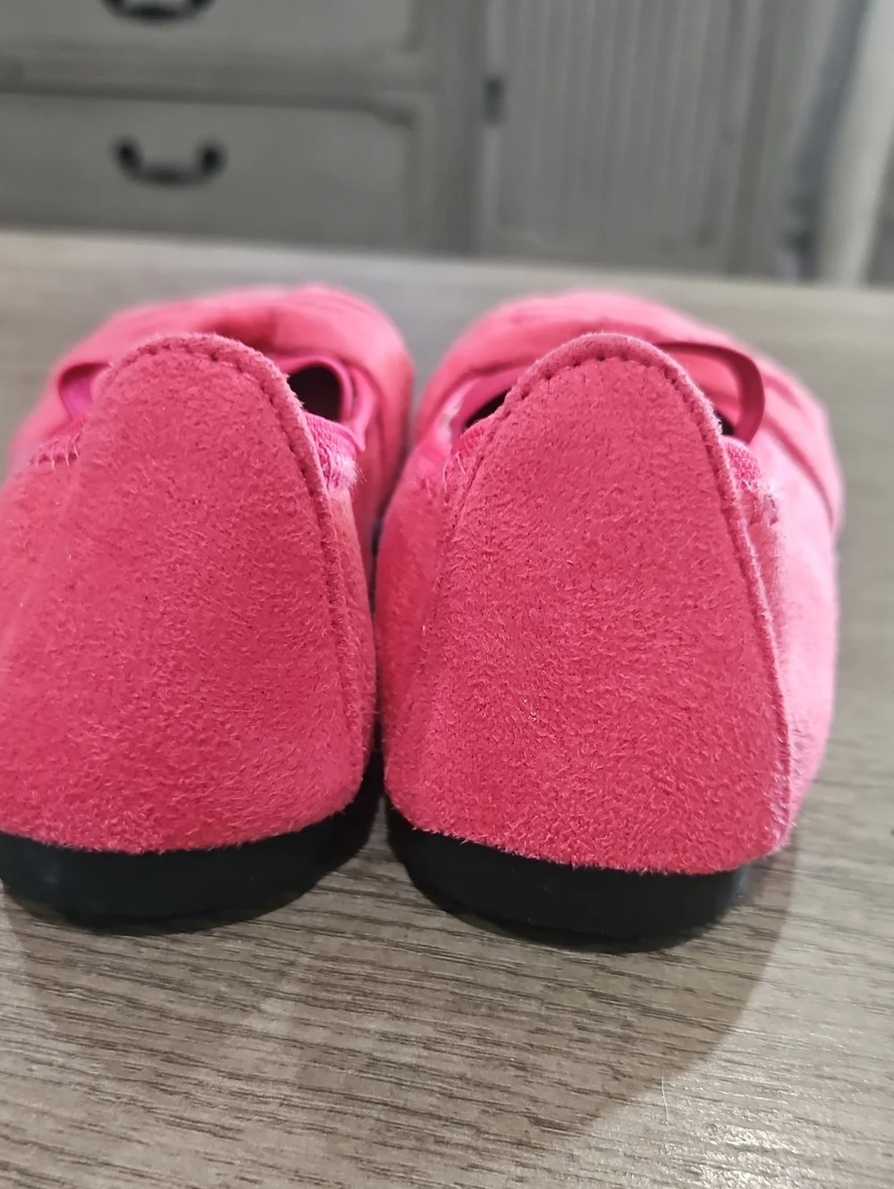 Bumble & Birdie NEW Girls Pink Bow Ballet Flats - Kids Shoes size 12